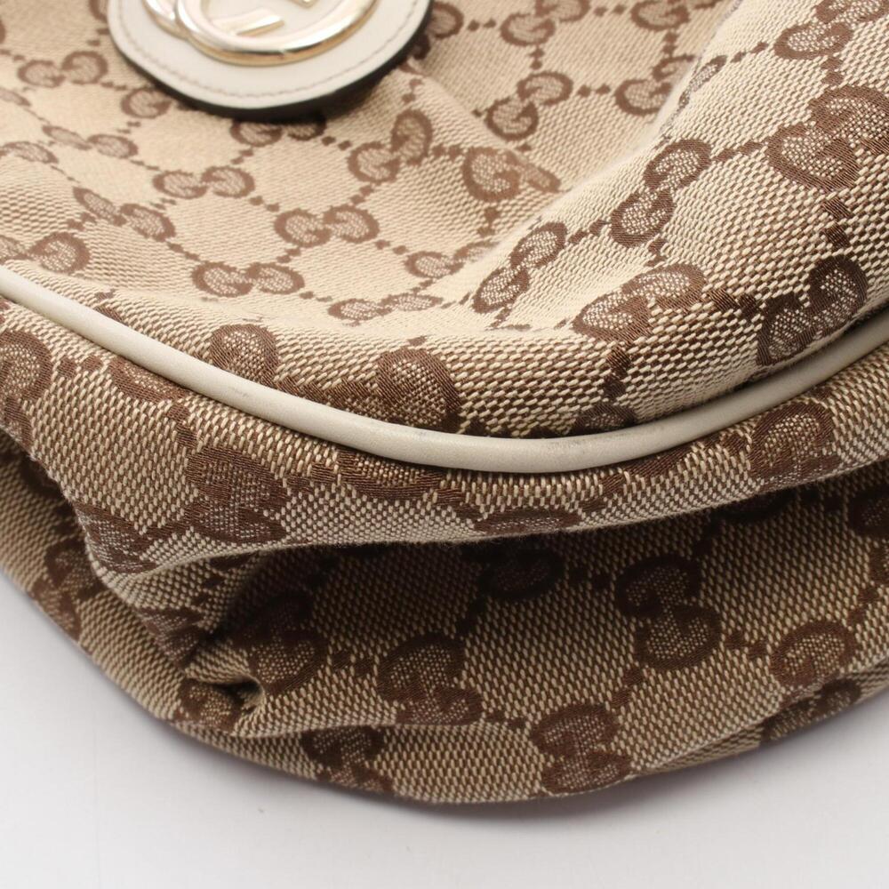 GUCCI Brown Leather Shoulder Bag - Picture 7 of 9